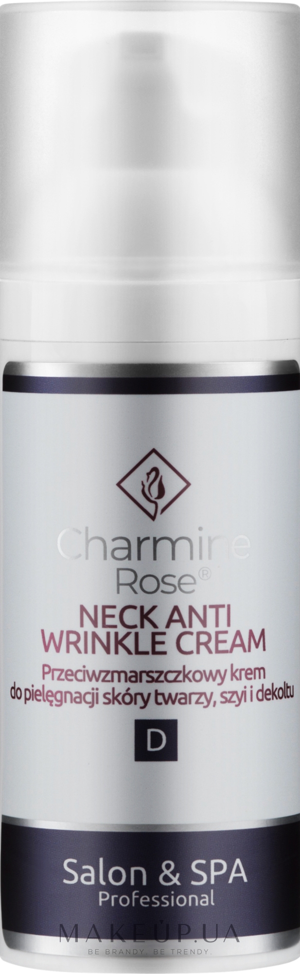 Крем против морщин для шеи - Charmine Rose Neck Anti Wrinkle Cream — фото 50ml