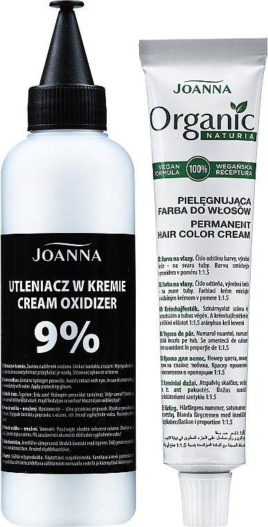 Крем-фарба для волосся - Joanna Naturia Organic Permanent Hair Color Cream — фото N3