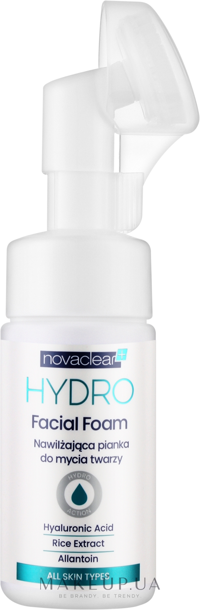 Зволожувальна очищальна піна для обличчя - Novaclear Hydro Facial Foam — фото 100ml