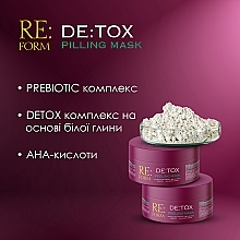 Очищувальна маска-пілінг для волосся - Re:form De:tox Peeling Mask — фото N5