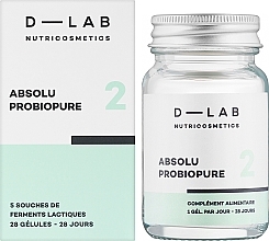 Пищевая добавка "Пробиотики" - D-Lab Nutricosmetics Pure Probiopure — фото N2