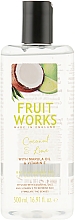 Гель для душа "Кокос и лайм" - Grace Cole Fruit Works Coconut & Lime Body Wash — фото N1