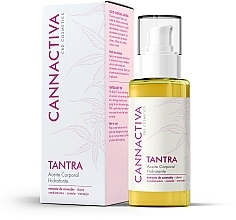 Масло для тела с каннабисом и растительными экстрактами - Cannactiva Tantra Body Oil — фото N1