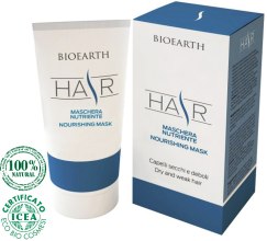 Парфумерія, косметика Поживна маска для сухого і пошкодженого волосся - Bioearth Hair Mask Nourishing