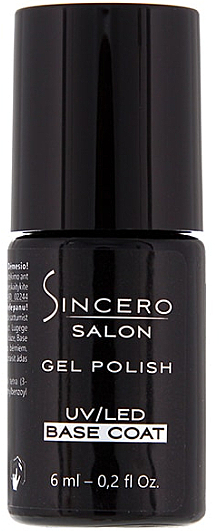 Базове покриття для гель-лаку - Sincero Salon Gel Polish Base Coat — фото N1