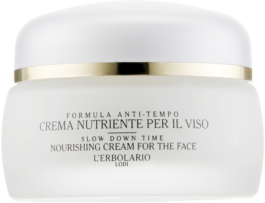 Ночной питательный крем для лица с маслом авокадо - L'Erbolario Nourishing Cream For The Face — фото N2