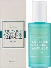 Успокаивающая ампула с экстрактом солодки - I'm From Licorice Soothing Ampoule — фото N2