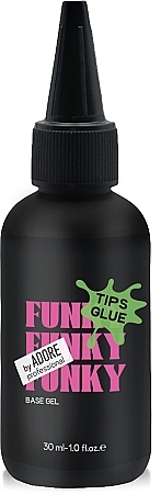 Гель-клей для гелевих тіпсів, 30 мл - Adore Professional Funky Tips Glue — фото N1