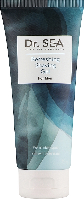 Освежающий гель для бритья - Dr. Sea Refreshing Shaving Gel — фото N1