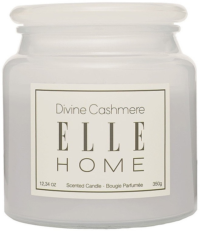 Ароматична свічка - Elle Home Divine Cashmere Scented Candle — фото N1