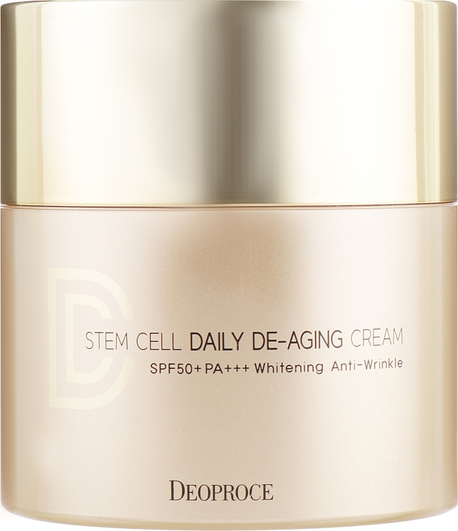 Крем DD сонцезахисний антивіковий - Deoproce Stem Cell Daily-aging Cream — фото N2