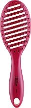 Парфумерія, косметика Овальна щітка для сушки та укладання волосся, 03201, рожева - Eurostil Vent Brush Curved