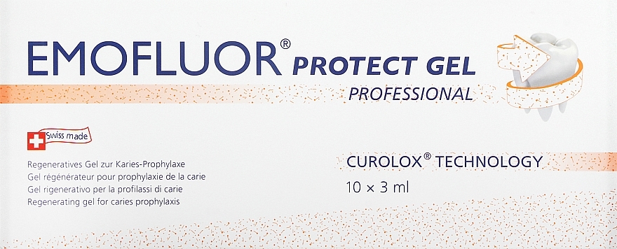 Профессиональный гель для защиты зубов - Dr. Wild Emofluor Protect Gel Professional — фото N3
