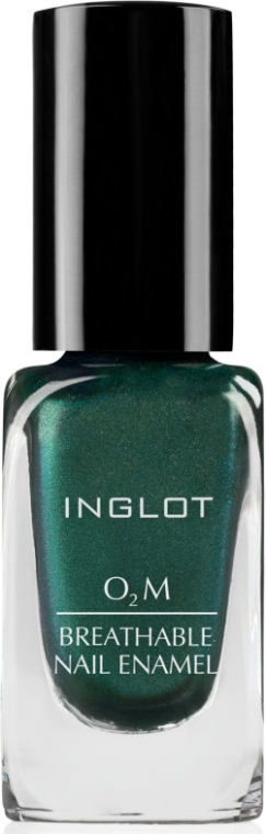 Дышащий лак для ногтей, глянцевый - Inglot O2M Breathable Nail Enamel — фото N2