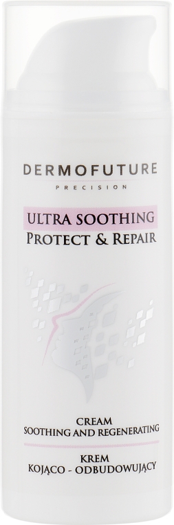 Восстанавливающий крем для лица - DermoFuture Ultra Soothing Protect & Repair Cream — фото N2