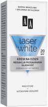 Духи, Парфюмерия, косметика Дневной отбеливающий крем для лица - AA Laser White Day Cream SPF20