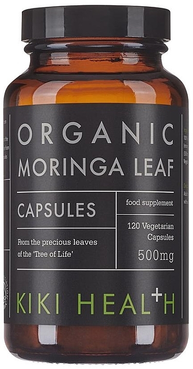Пищевая добавка "Органический лист моринги" - Kiki Health Organic Moringa Leaf — фото N1