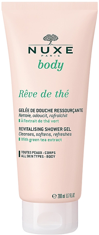 Восстанавливающий гель для душа - Nuxe Body Rêve de Thé Revitalizing Shower Gel