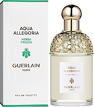 Guerlain Aqua Allegoria Herba Fresca - Туалетная вода (флакон с возможностью повторного наполнения) (тестер) — фото N2