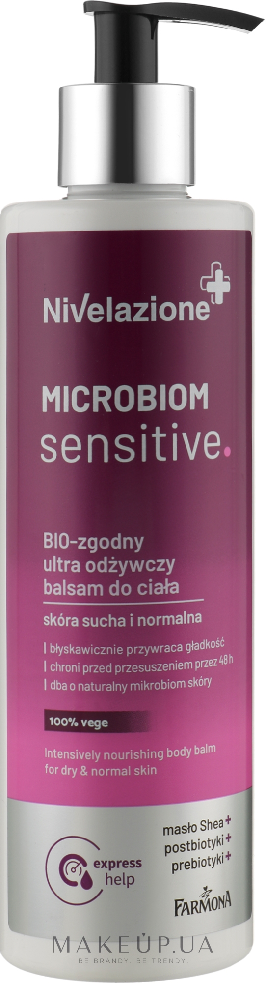 Бальзам для тела - Farmona Nivelazione Microbiom Sensitive Body Balm — фото 400ml