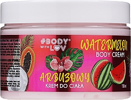 Парфумерія, косметика Крем для тіла "Кавун" - Body with Love Watermelon Body Care