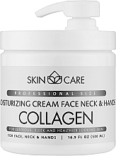 Увлажняющий и питательный крем с коллагеном для лица, шеи и рук - Dead Sea Collection Skin Care Collagen Moisturizing & Nourishing Cream — фото N1
