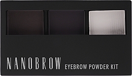Палетка для брів - Nanobrow Eyebrow Powder Kit — фото N2