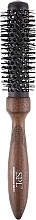 Парфумерія, косметика Термобрашинг з нейлоновою щетиною і дерев'яною ручкою, 25 мм - SPL