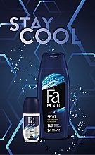 Набор "Sport. Stay Cool" - Fa Men (sh/gel/250ml + deo/50ml) — фото N2