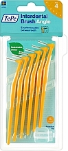 Парфумерія, косметика Міжзубний йоржик - TePe Interdental Brushes Angle Yellow 0,7мм