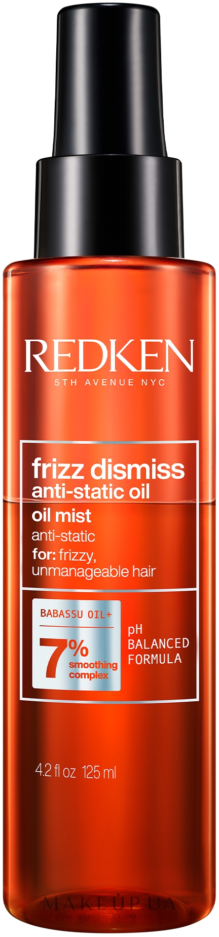 Олія-спрей з антистатичним ефектом - Redken Frizz Dismiss Anti-Static Oil Mist — фото 125ml