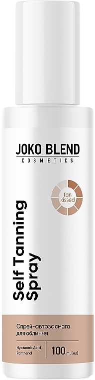 Спрей-автозасмага для обличчя - Joko Blend Self Tanning Spray — фото N2