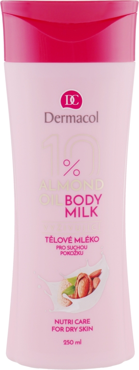 Питательное молочко для тела - Dermacol Almond Oil Nourishing Body Milk — фото N1