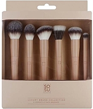 Набор кистей для макияжа - Sosu by SJ Luxury Brush Collection — фото N1