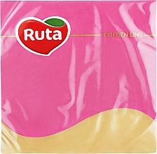 Парфумерія, косметика Серветки сервірувальні, 3 шари, 33x33 см, рожеві, 20 шт.  - Ruta