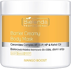 Крем-маска «Барьер» для тела - Bielenda Professional Mango Boost Barrier Creamy Body Mask — фото N1