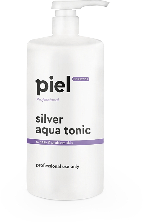 Тоник для проблемной кожи лица - Piel Cosmetics Professional Silver Aqua Tonic — фото N1