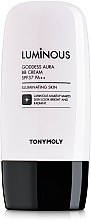 Духи, Парфюмерия, косметика ВВ-крем с эффектом сияния - Tony Moly Luminous Goddess Aura Blur BB 