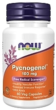 Харчова добавка "Пікногенол", 100 мг - Now Foods Pycnogenol — фото N1