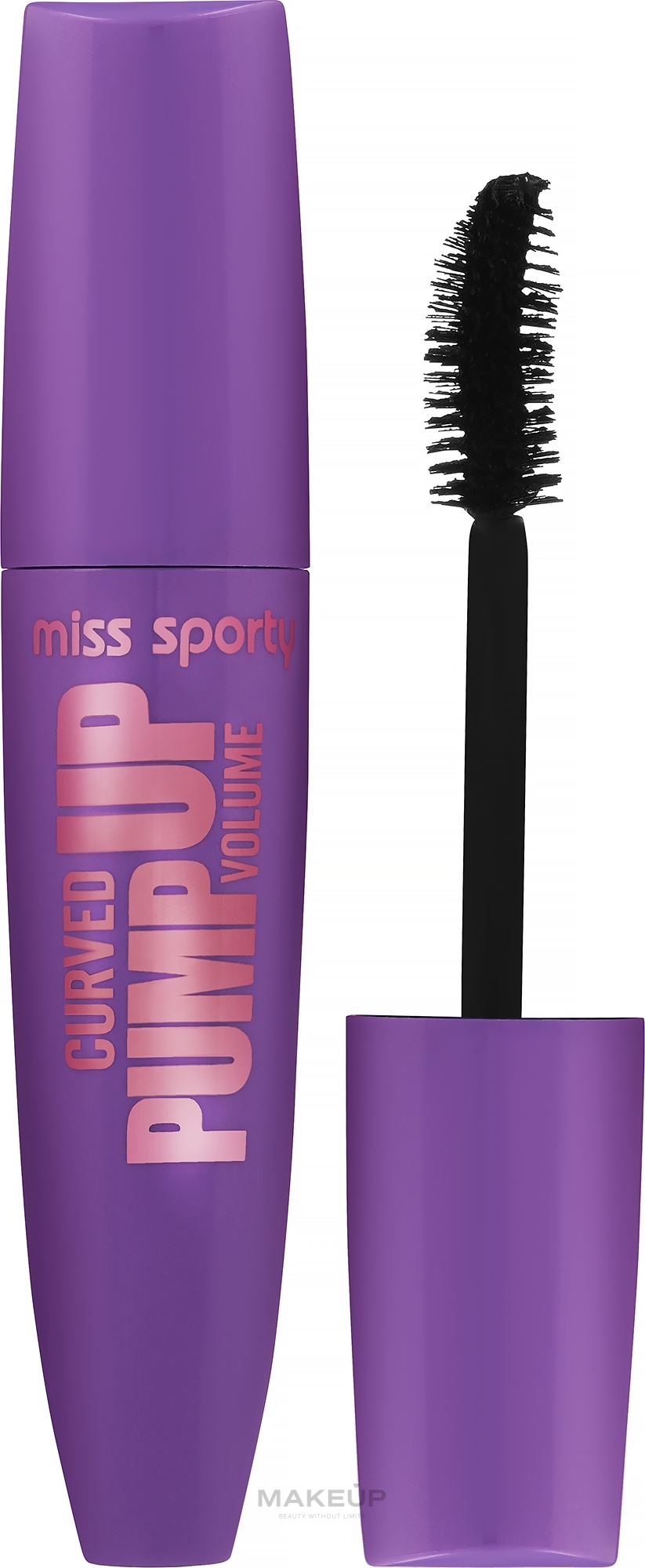 Туш для вій - Miss Sporty Pump Up Curved Volume Mascara — фото Extra Black