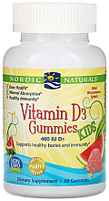 Духи, Парфюмерия, косметика Пищевая добавка для детей "Витамин D" - Nordic Naturals Vitamin D3 Gummies Water Melon
