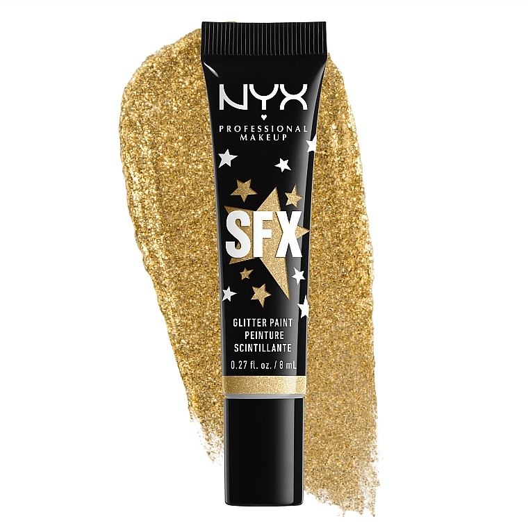 Глітер для очей і обличчя - NYX Professional Makeup Halloween SFX Glitter Paint — фото N3