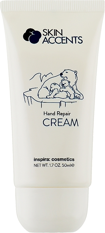 УЦІНКА Крем для рук відновлювальний - Inspira:cosmetics Skin Accents Hand Repair Cream * — фото N1