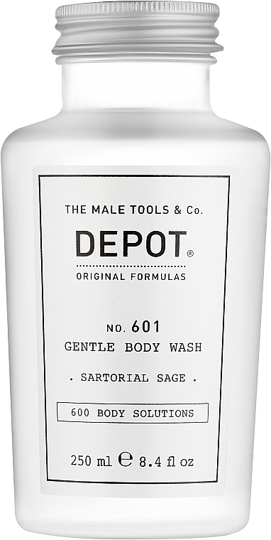 Гель для душу "Вишукана шавлія" - Depot 601 Sartorial Sage Gentle Body Wash — фото N1
