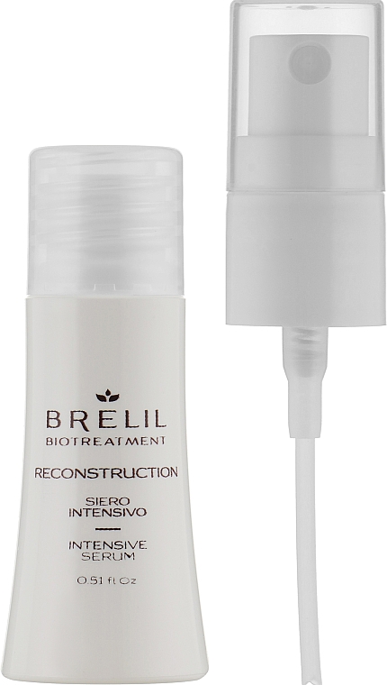 Восстанавливающая сыворотка для волос интенсивного действия - Brelil Bio Treatment Reconstruction Intensive Serum — фото N2
