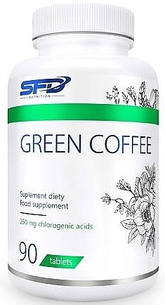 Пищевая добавка "Зеленый кофе" - SFD Nutrition Green Coffee 250 mg — фото N1
