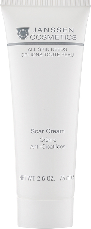 Крем против рубцовых изменений кожи - Janssen Cosmetics Retexturising Scar Cream — фото N1