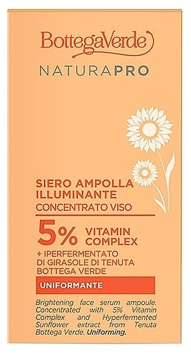 Осветляющая сыворотка для лица - Bottega Verde Natura Pro Brightening Face Serum — фото N2