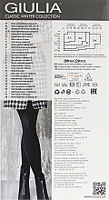 Колготки для жінок "Lucky Cotton" 200 Den, nero - Giulia — фото N2