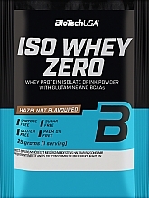 Протеїн "Горіх"  - BiotechUSA ISO Whey Zero Lactose Free Hazelnut Protein — фото N1